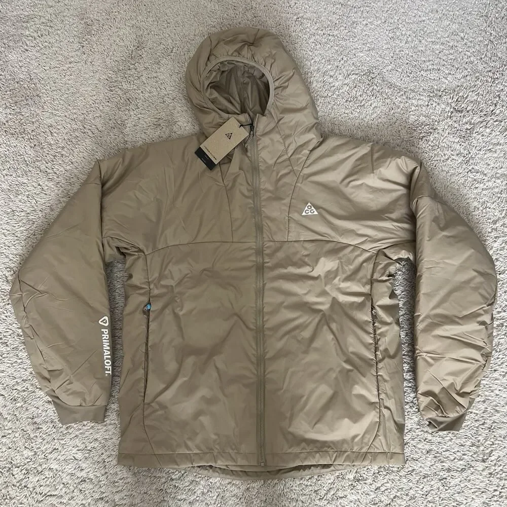 Nike ACG Rope De Dope Beige Full Zip Jacket Insulated DV0363-247 Men Medium NWT